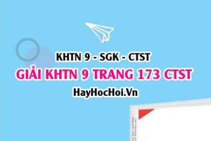 Giải KHTN 9 trang 173 Chân trời sáng tạo SGK